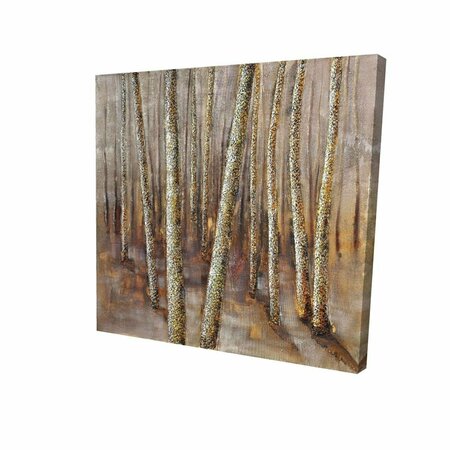 FONDO 12 x 12 in. Forest-Print on Canvas FO2788399